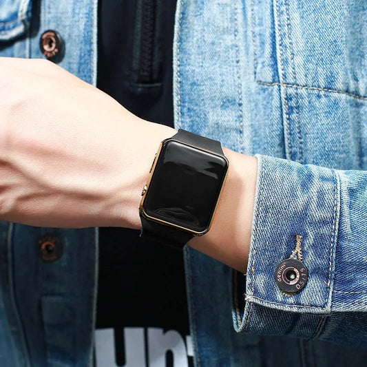 Simple LED Digital Sport Watch