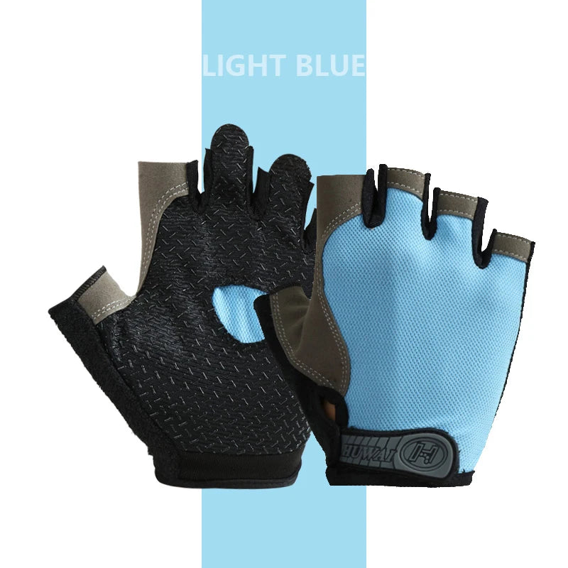 Fingerless Weightlifting Gym Gloves