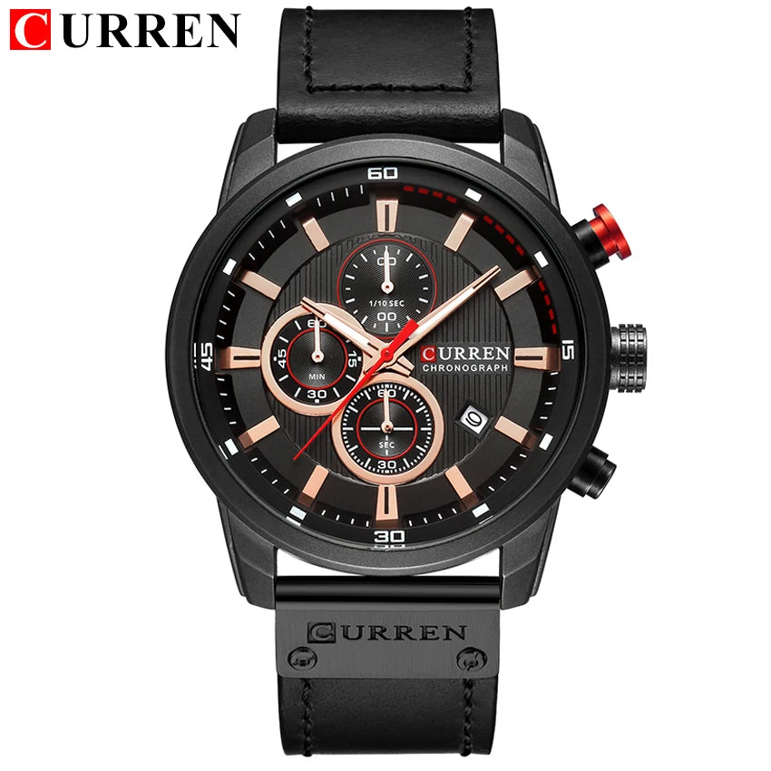 CURREN Luxury Chronograph Men’s Watch