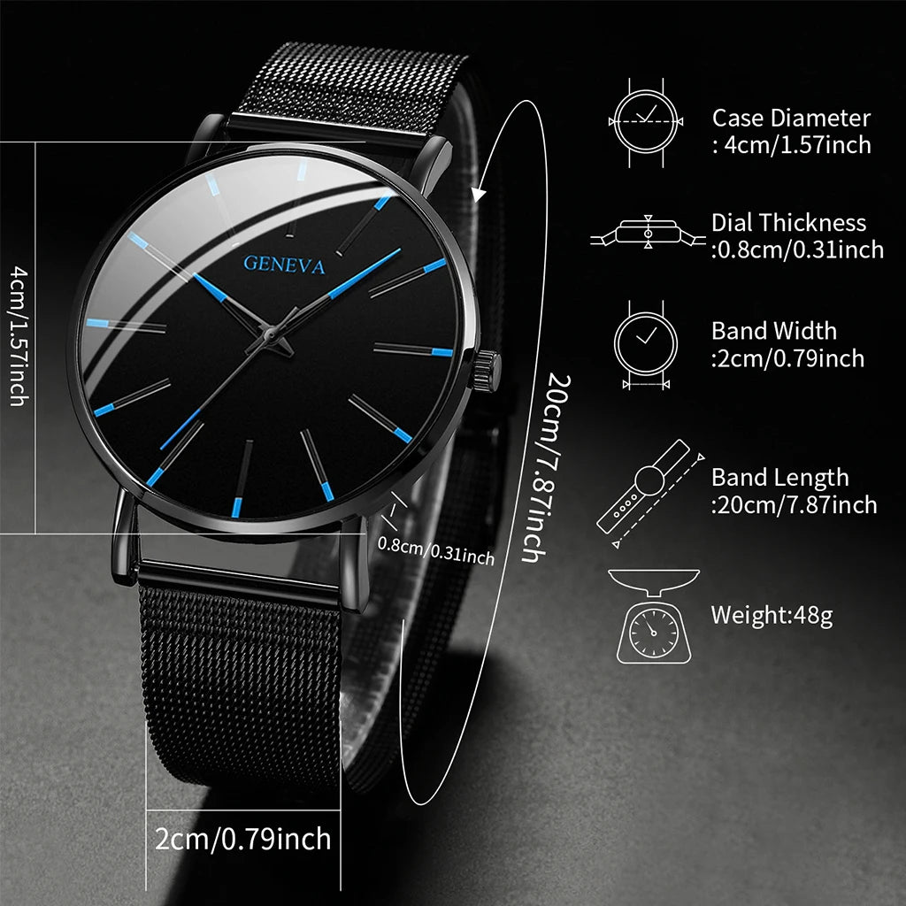 Ultra-Thin Business Men’s Quartz Watch