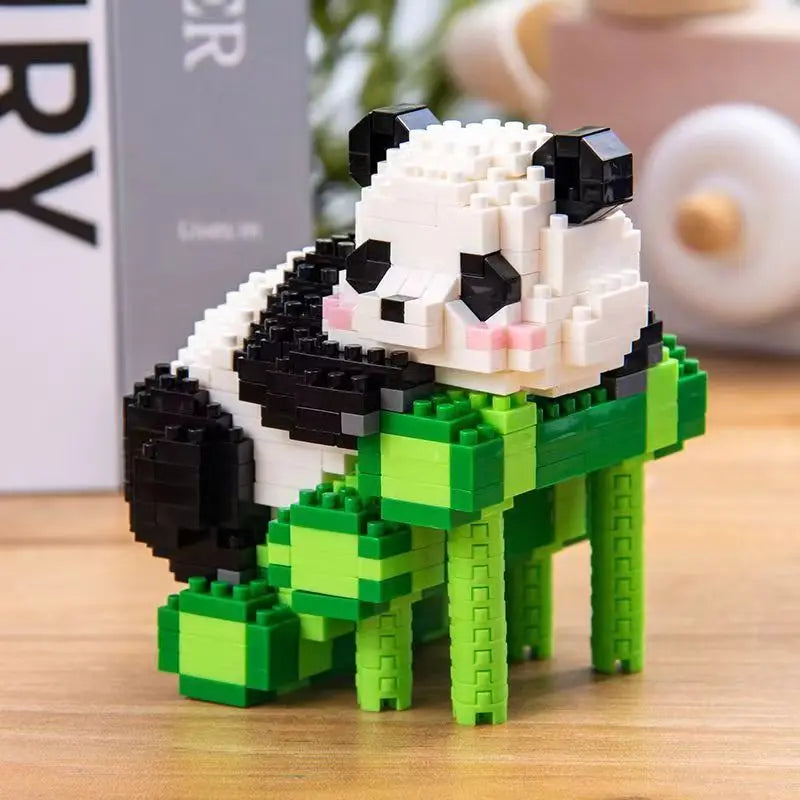 DIY Panda Mini Building Blocks