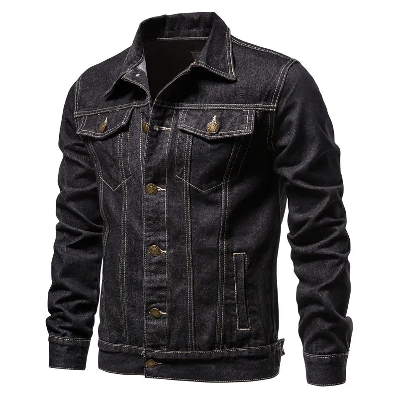 2025 Men’s Vintage Denim Jacket