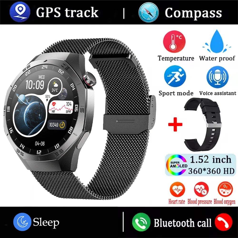 2025 New AMOLED Smart Watch