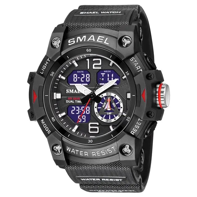 SMAEL Military Sport Waterproof Men’s Watch