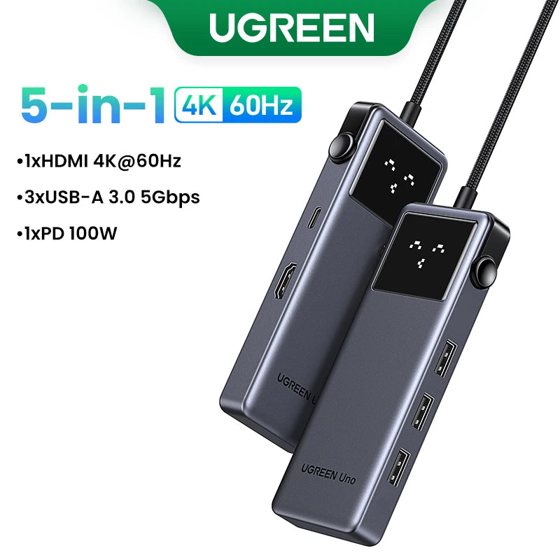 UGREEN 6-in-1 USB-C Hub