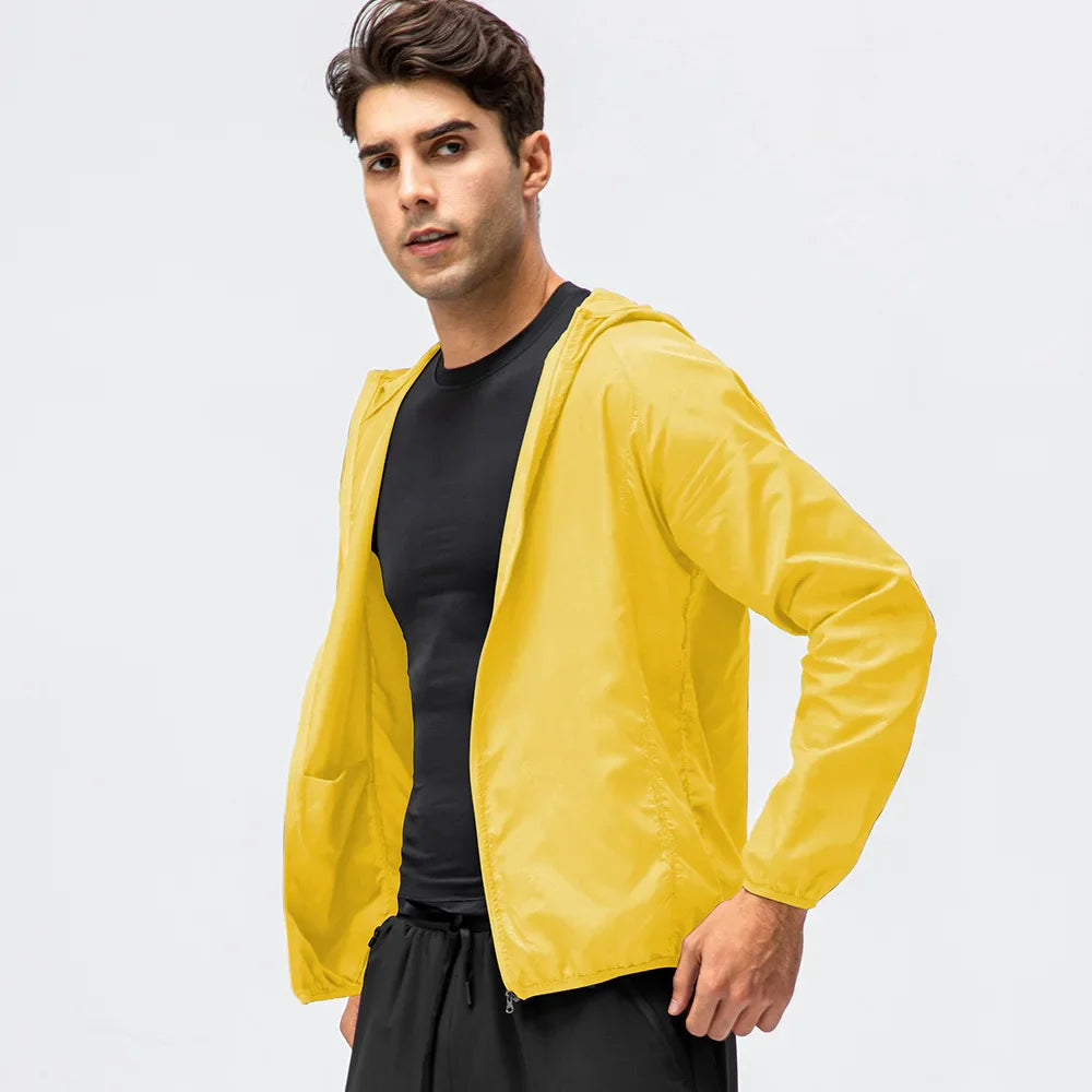 Unisex Waterproof Windbreaker Outdoor Jacket