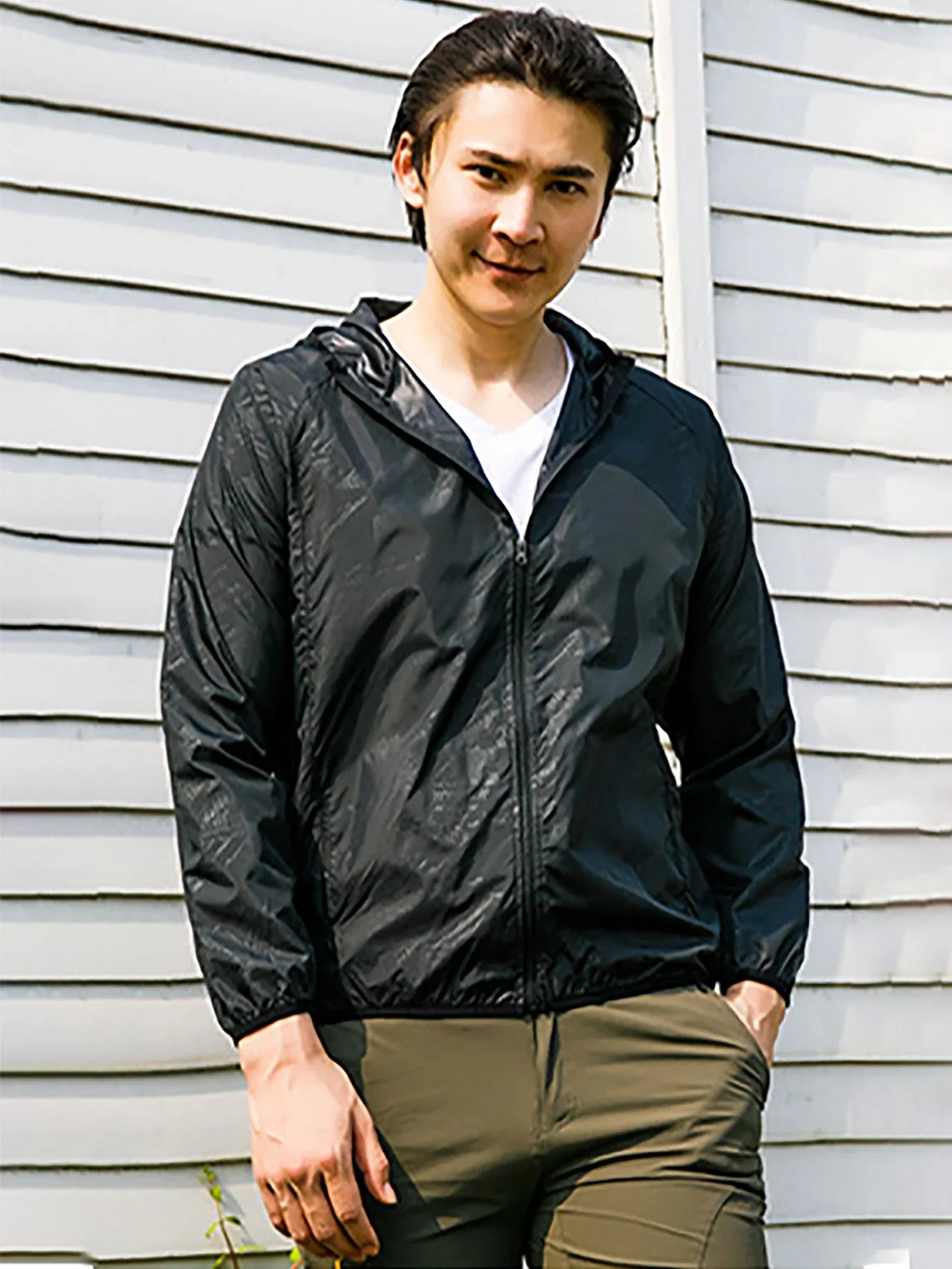 Unisex Waterproof Windbreaker Outdoor Jacket