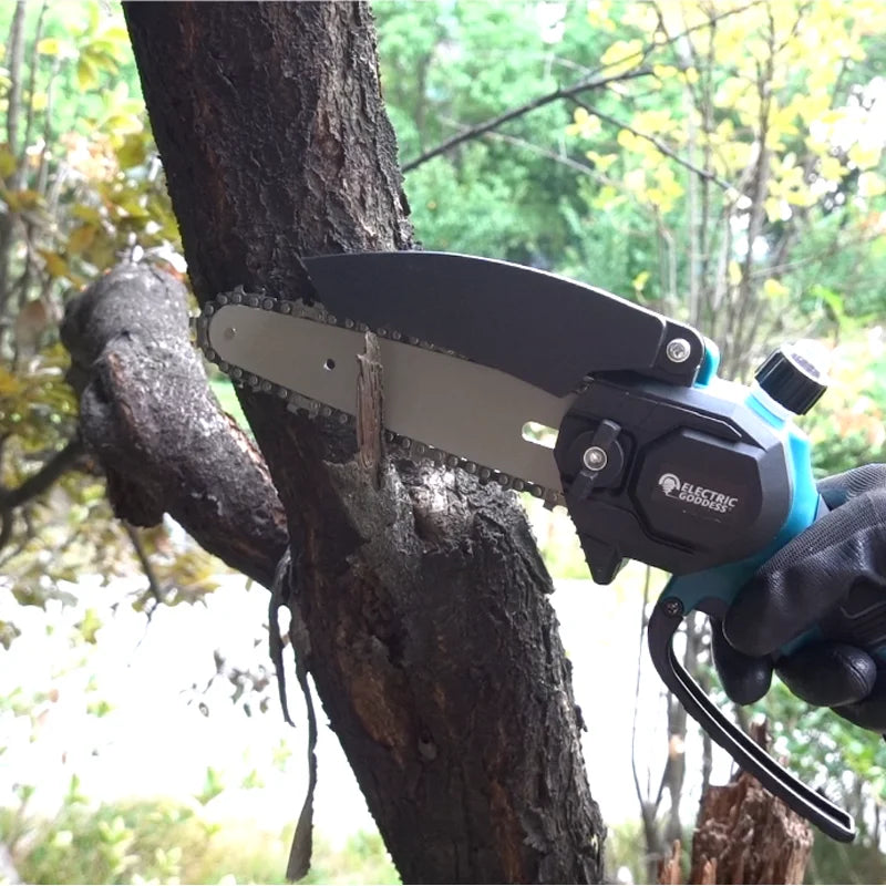 6-Inch Mini Cordless Electric Chainsaw