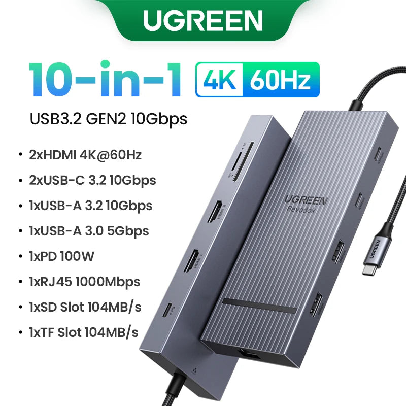 UGREEN 10Gbps USB-C Hub