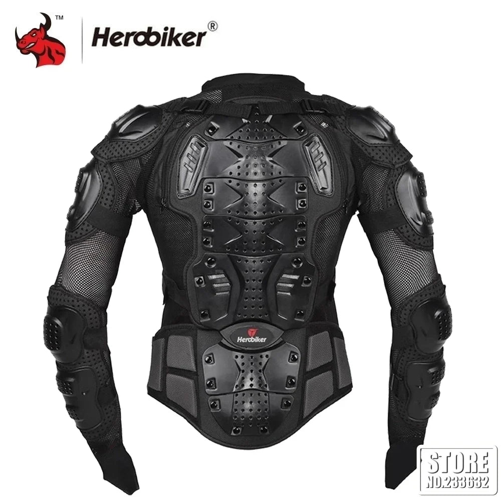 5XL Men's Motorcycle Armor Jacket