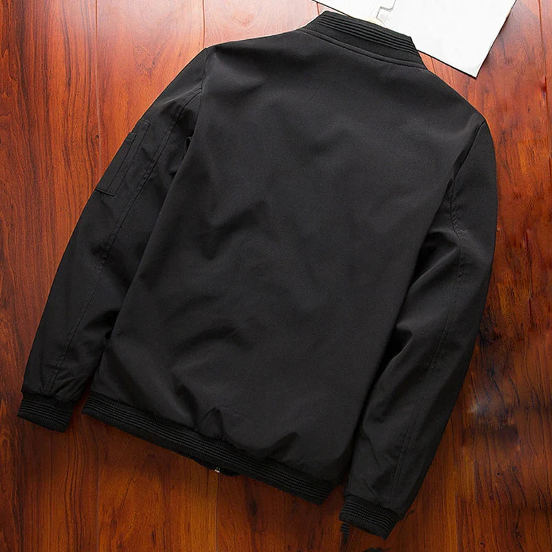 Men’s Slim Bomber Windbreaker Jacket