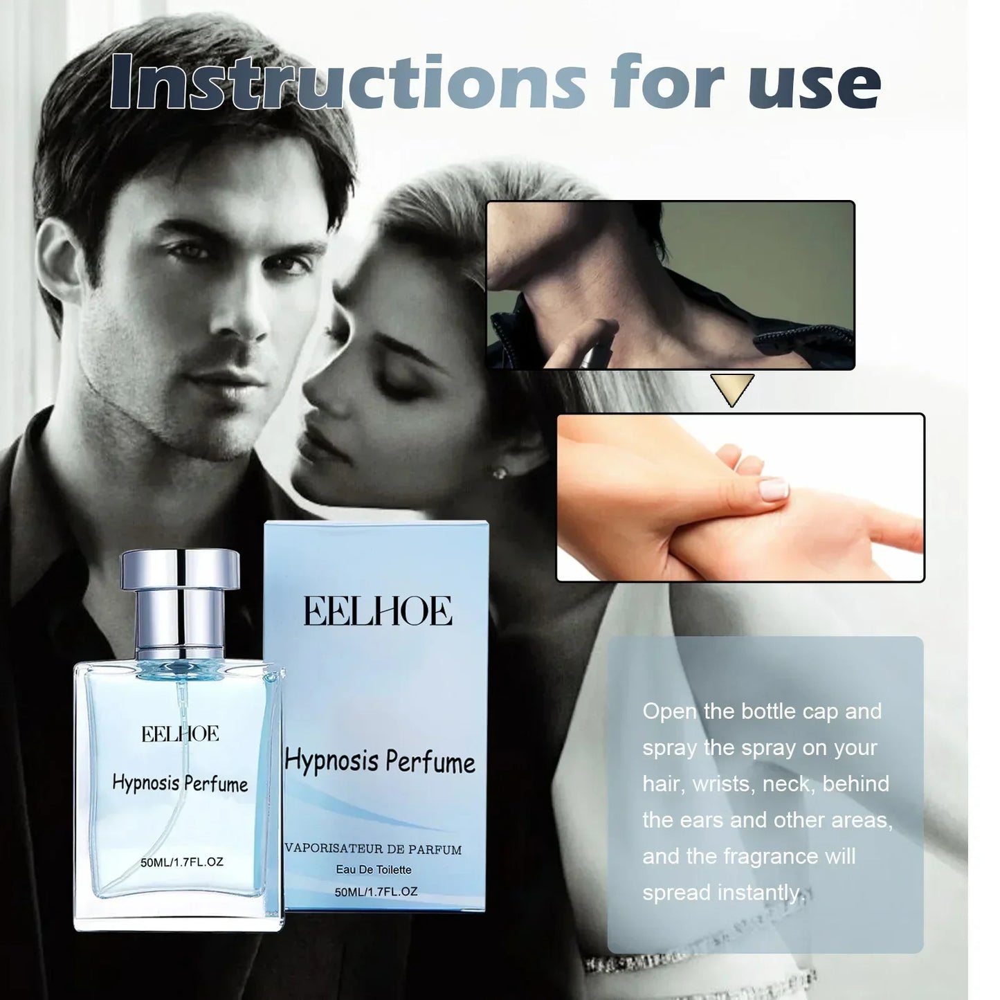 EELHOE Men's Perfume – 50ML Pheromone Scent