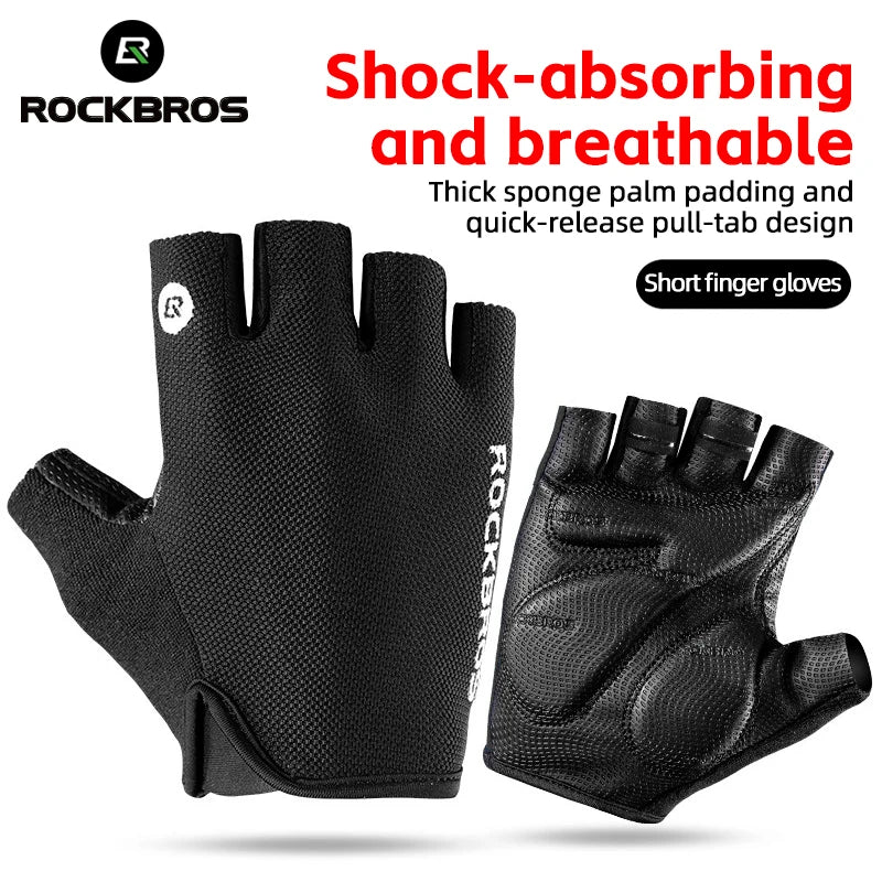 ROCKBROS Half Finger Bike Gloves