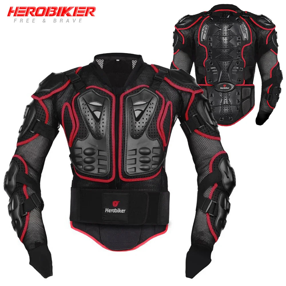 HEROBIKER Men Motorcycle Armor Jacket