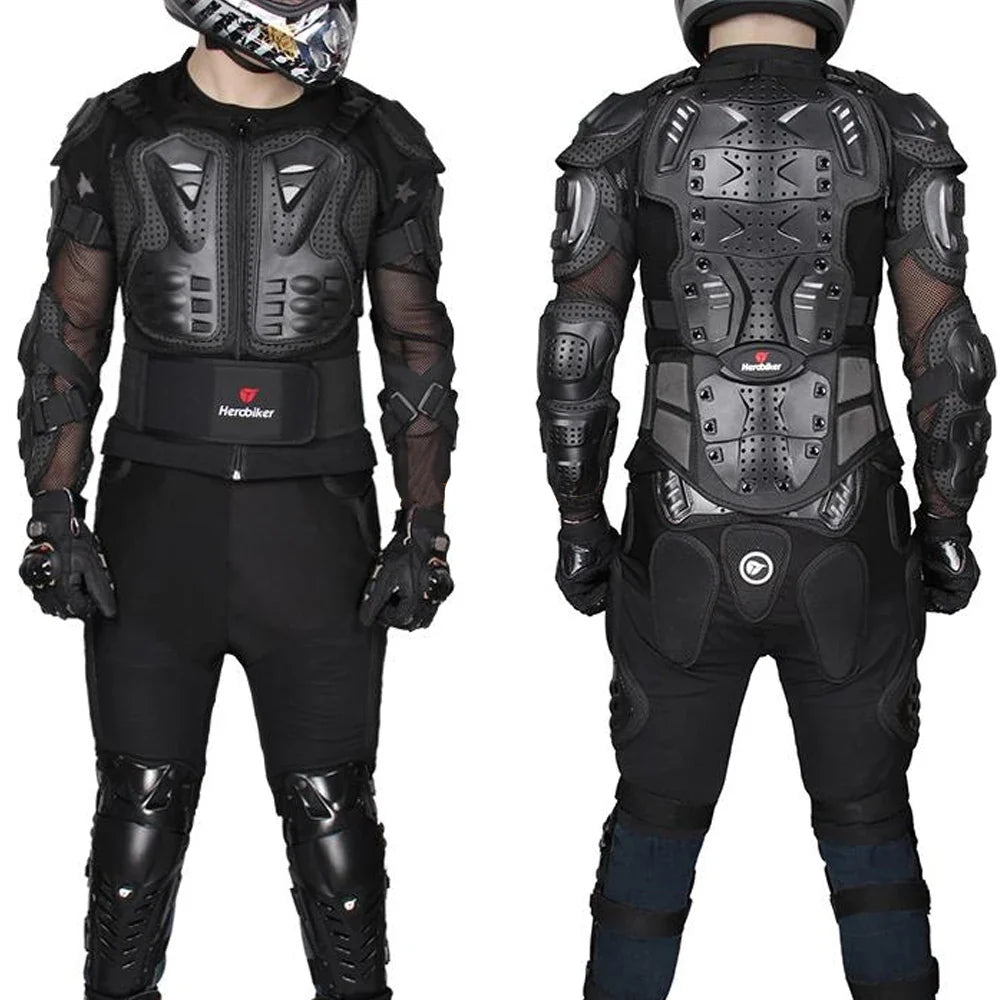 HEROBIKER Men Motorcycle Armor Jacket