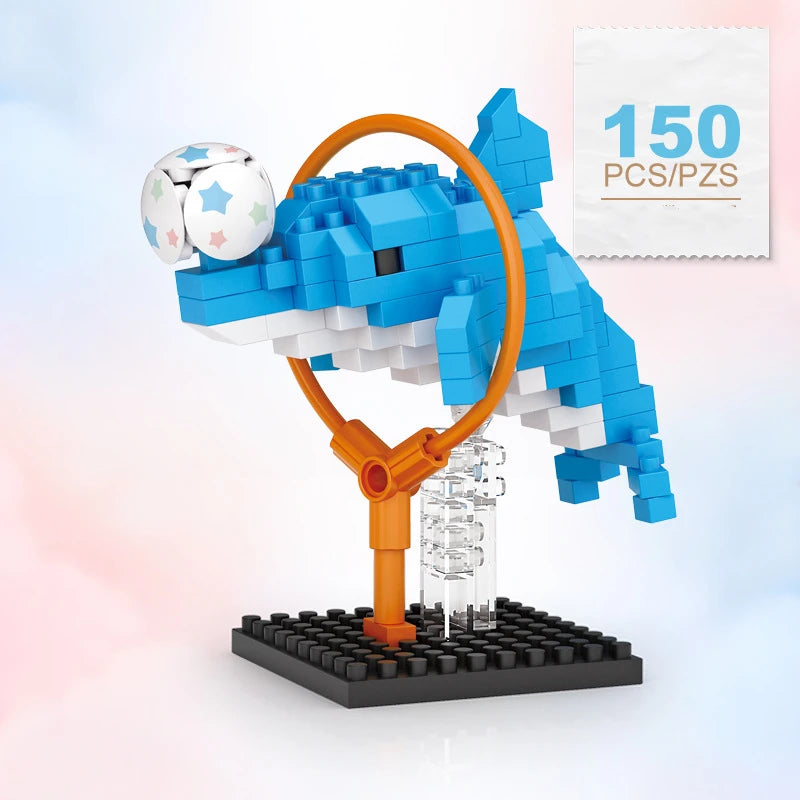 Cute Animal Mini Building Blocks