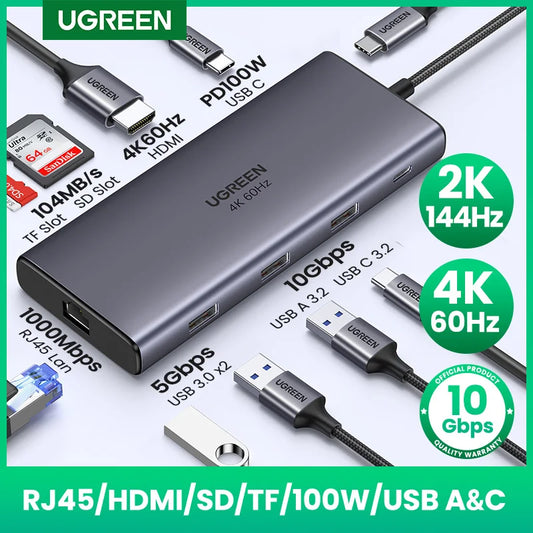 UGREEN 10Gbps USB-C Hub