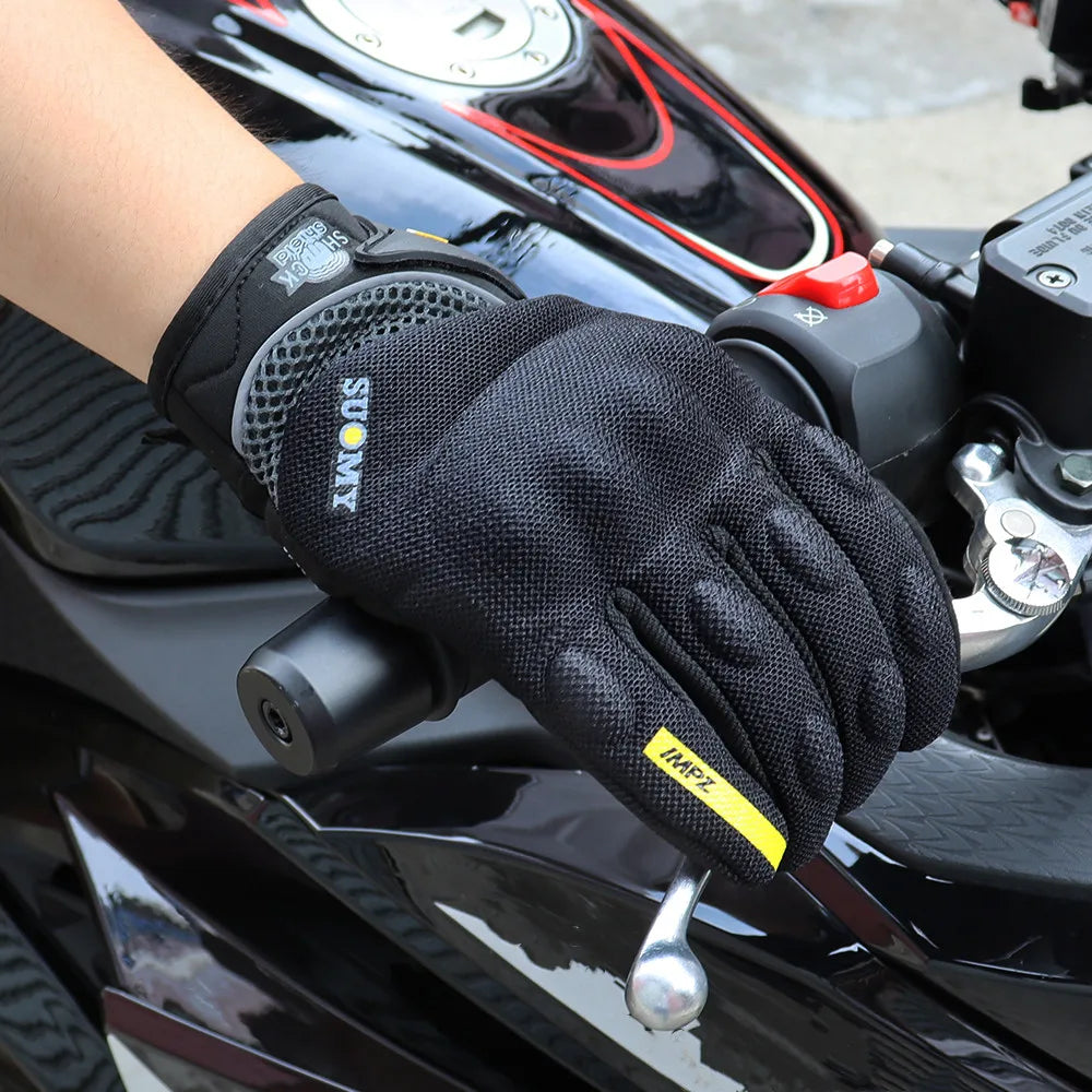 SUOMY Full Finger Motorcycle Gloves