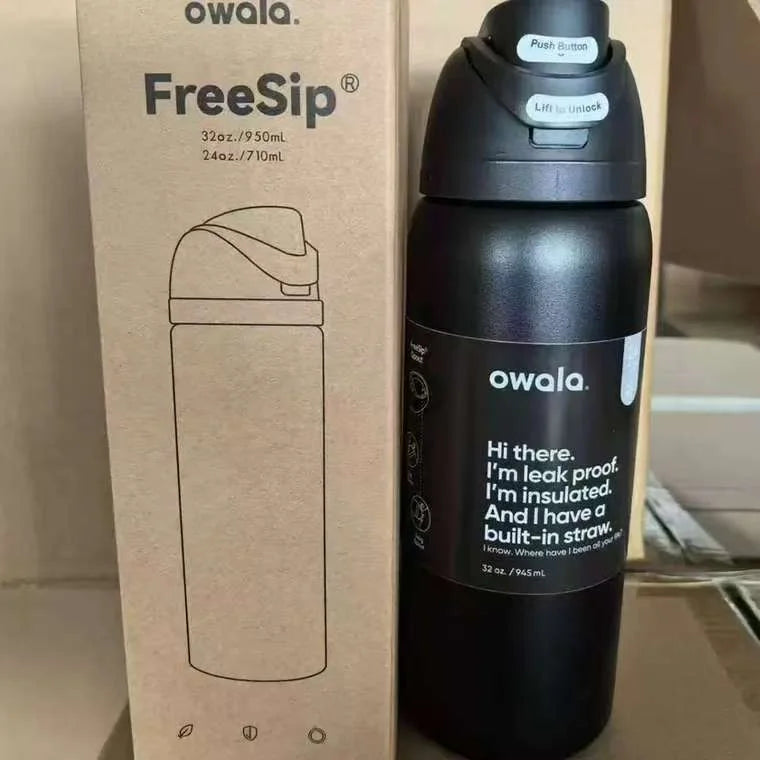 Owala Stainless Steel Straw Bottle