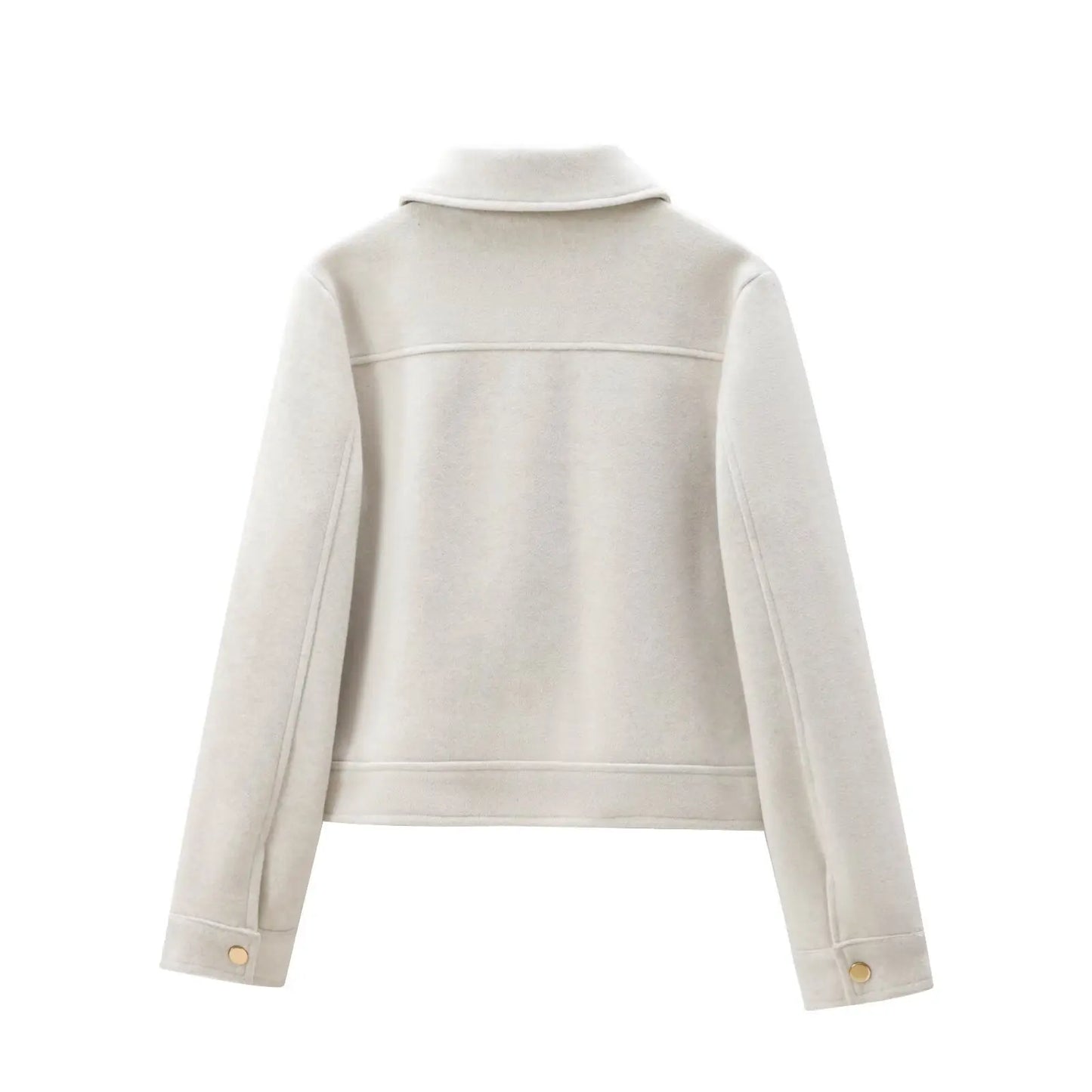 Elegant Women's Winter Zipper Jacket