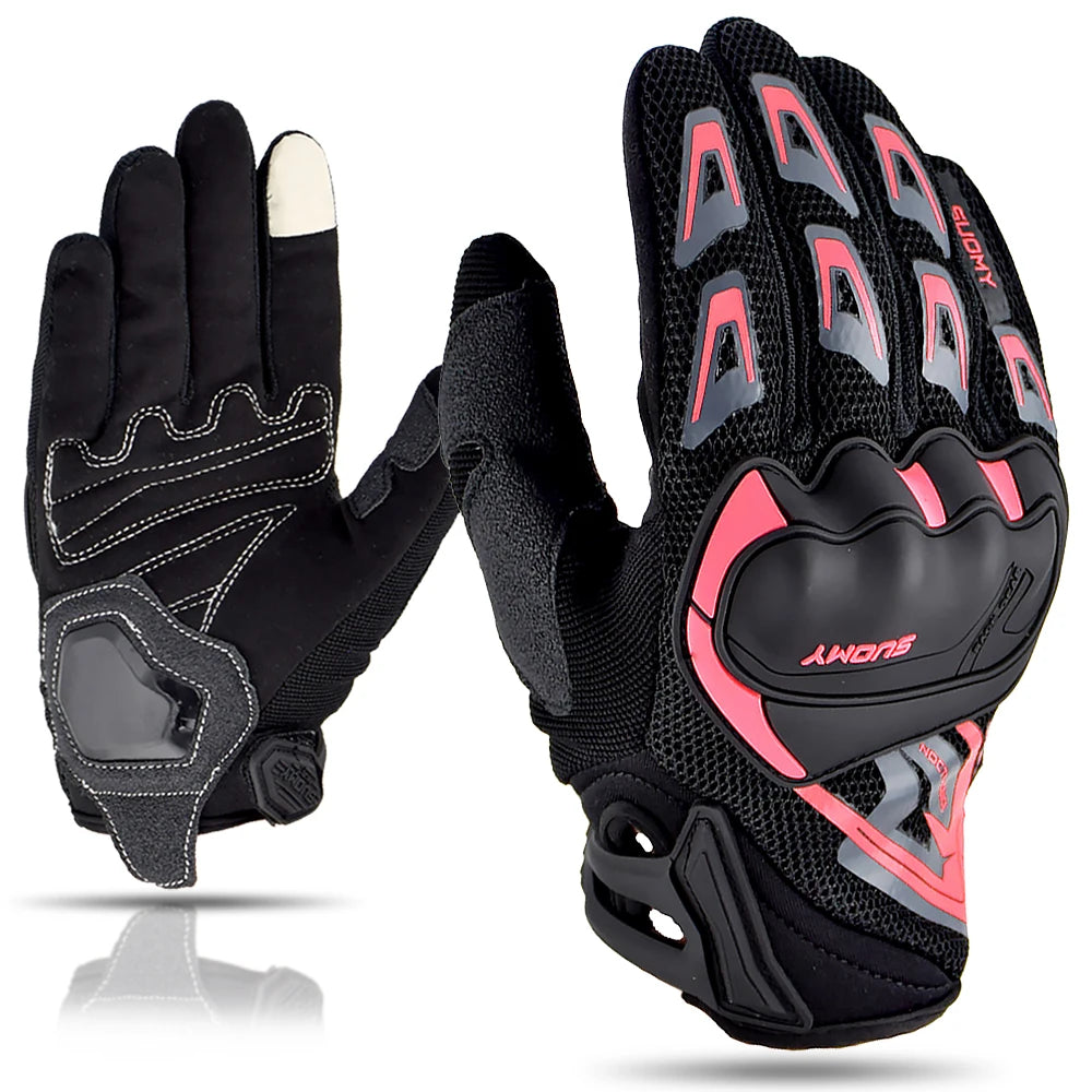 SUOMY Full Finger Motorcycle Gloves