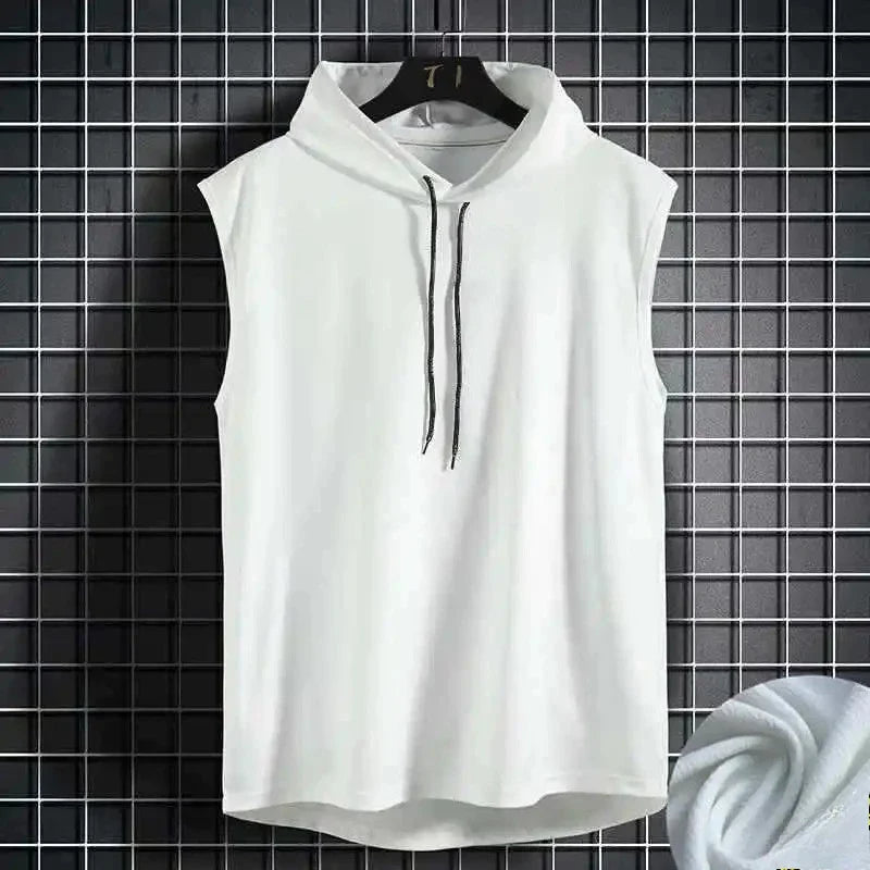 Men’s Sleeveless Tie Collar Vest