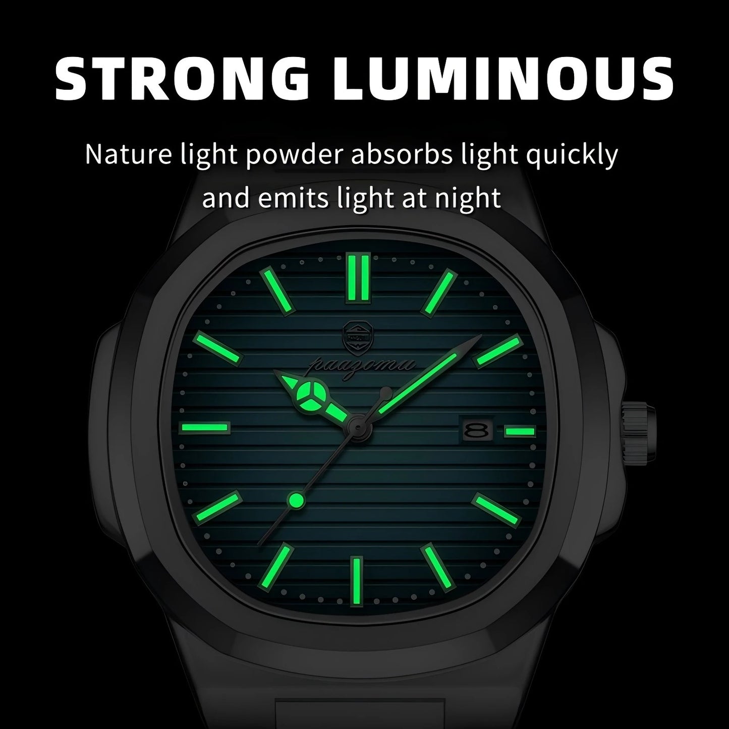 Luxury Men’s Diver Quartz Watch