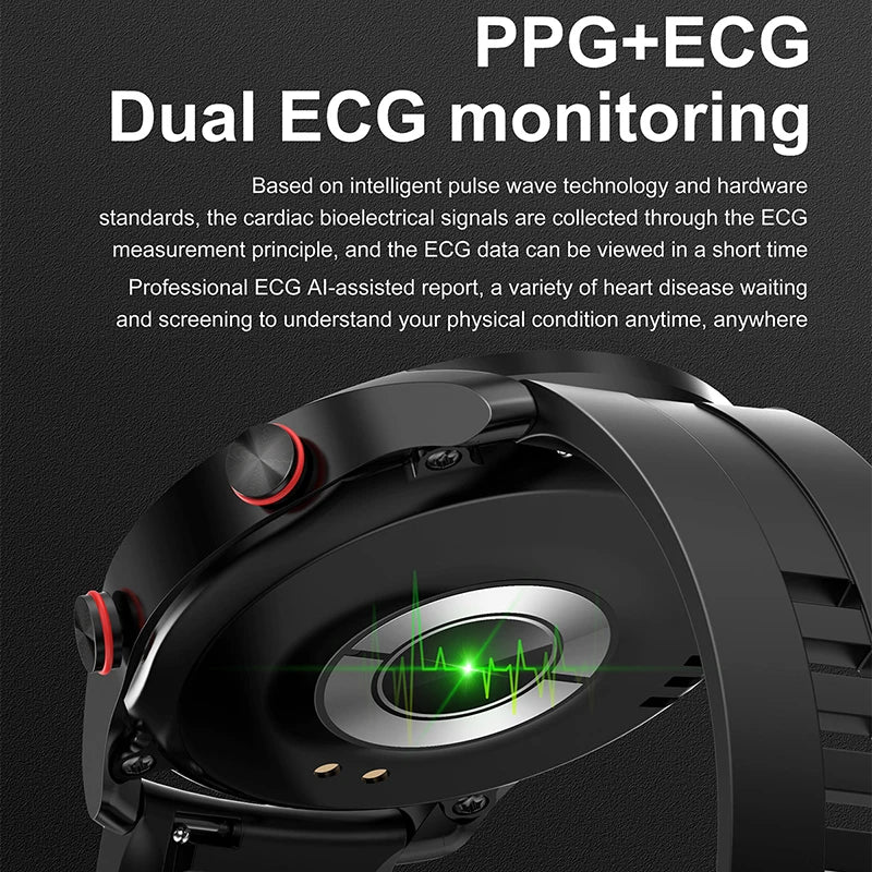 ECG PPG Bluetooth Smart Watch