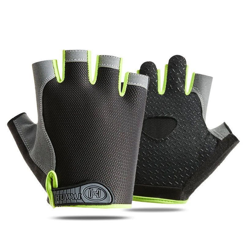 Fingerless Weightlifting Gym Gloves