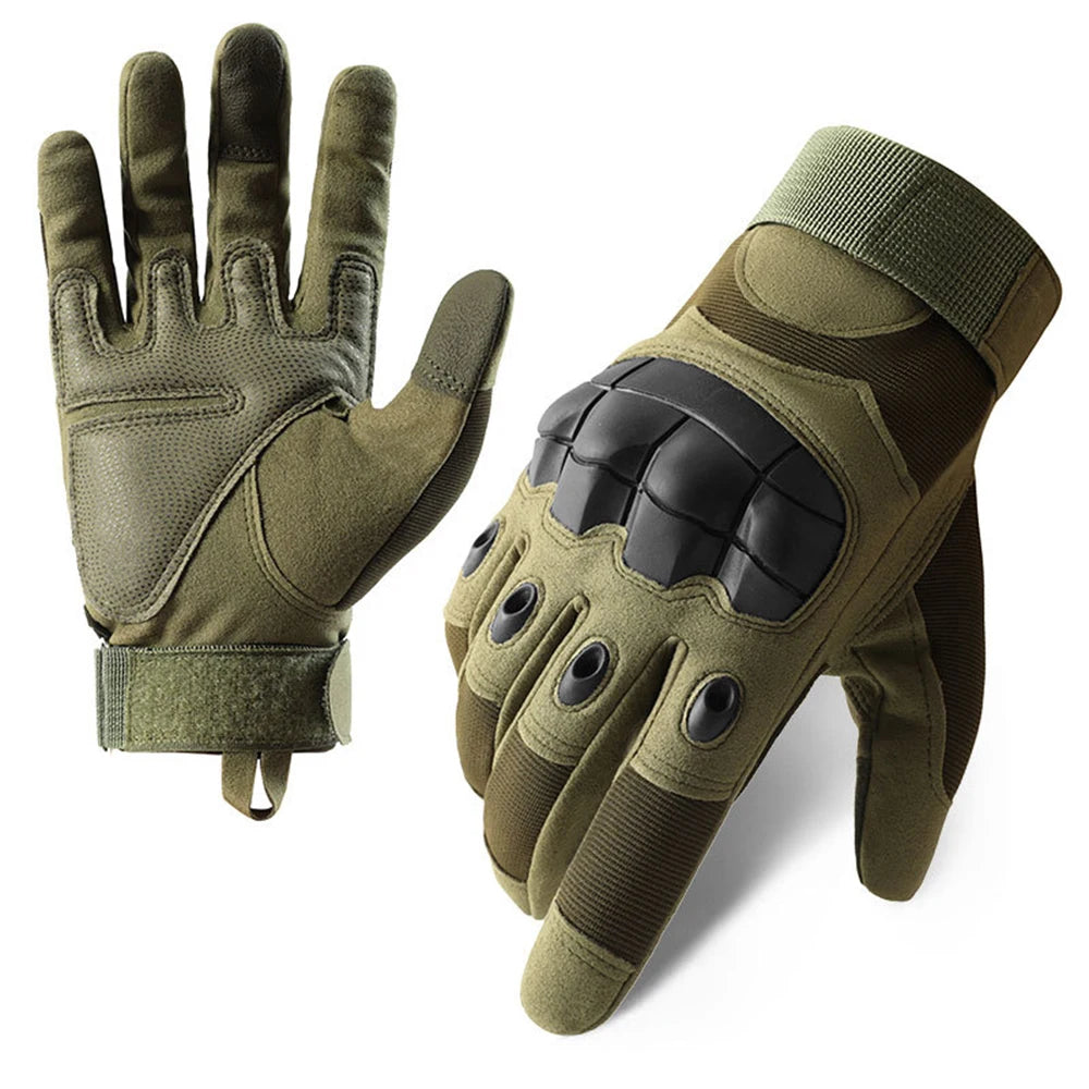 Touchscreen Full Finger Moto Gloves