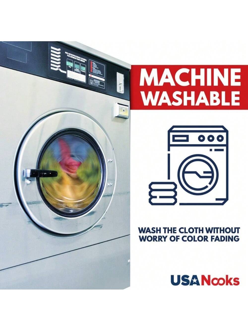 USANOOKS Grey Microfiber Cleaning Cloths