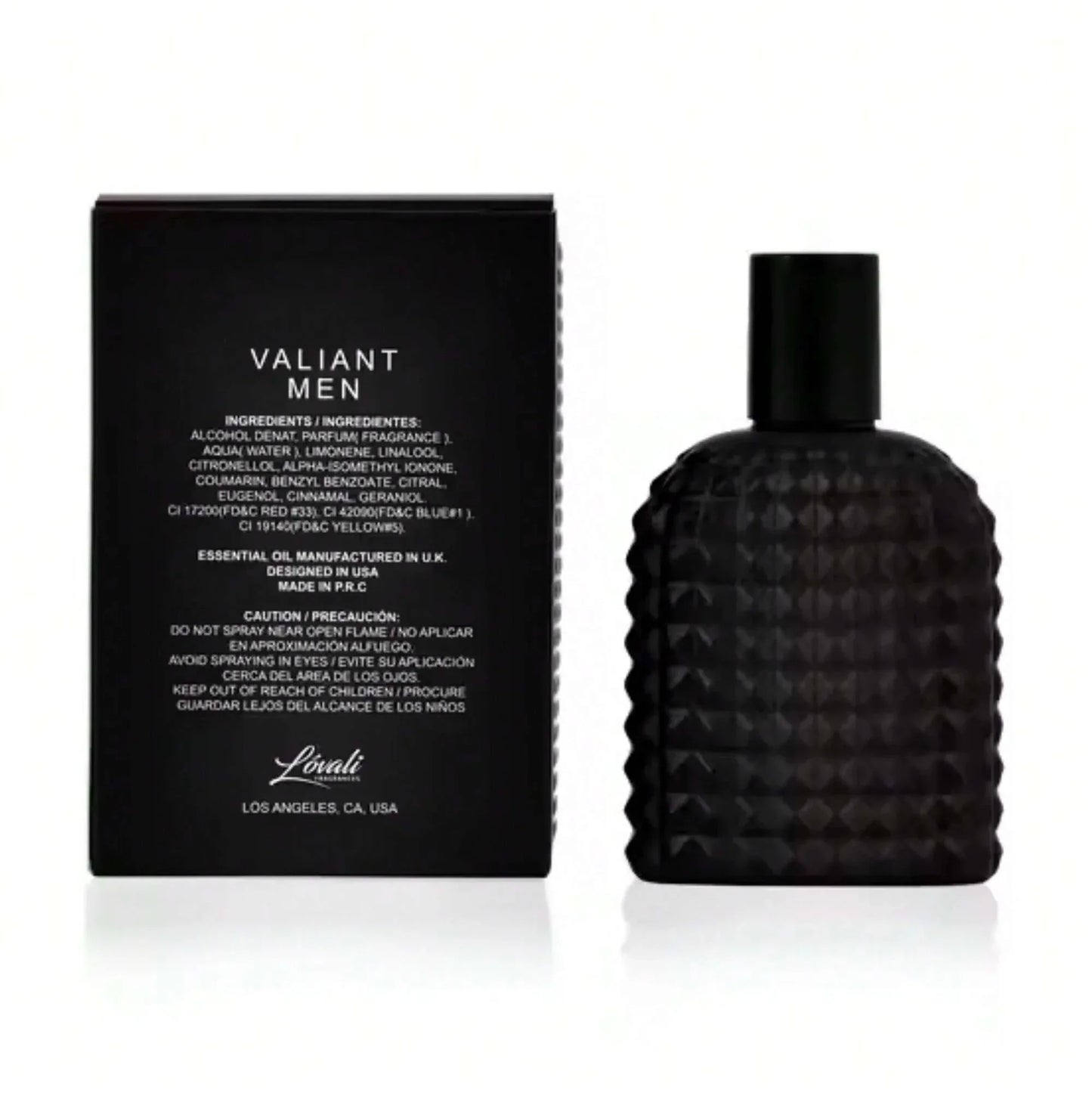 Valiant Men Perfume 3.4 OZ