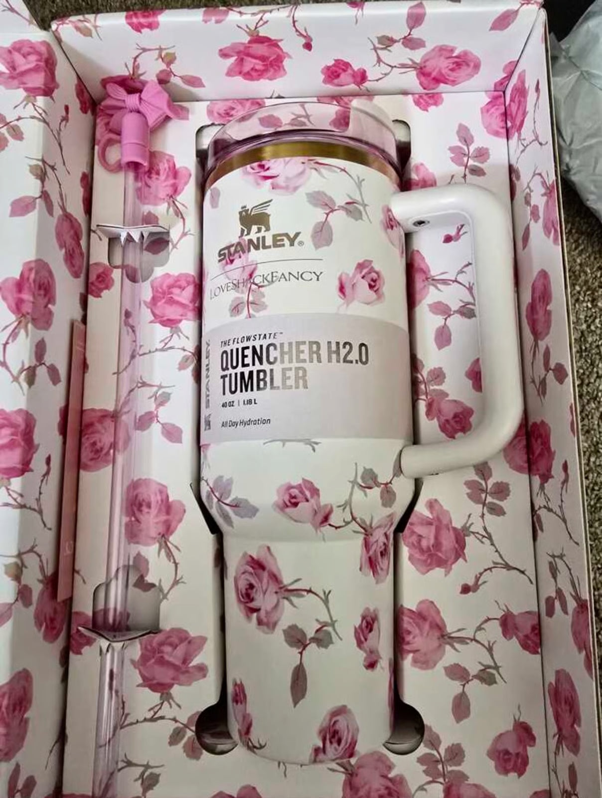 40oz Stanley-Compatible Insulated Tumbler