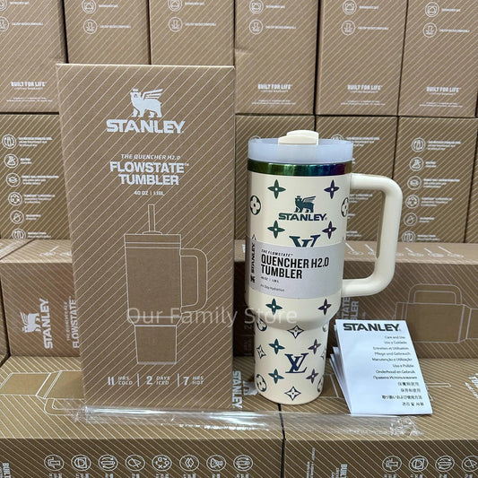 Stanley Quencher Co-signed White Tumbler