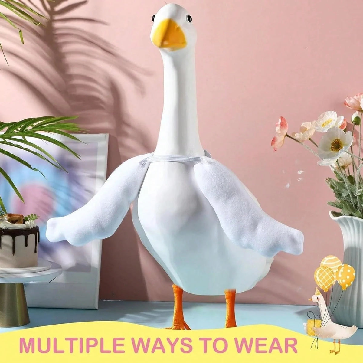 Multi Style Porch Goose Decor