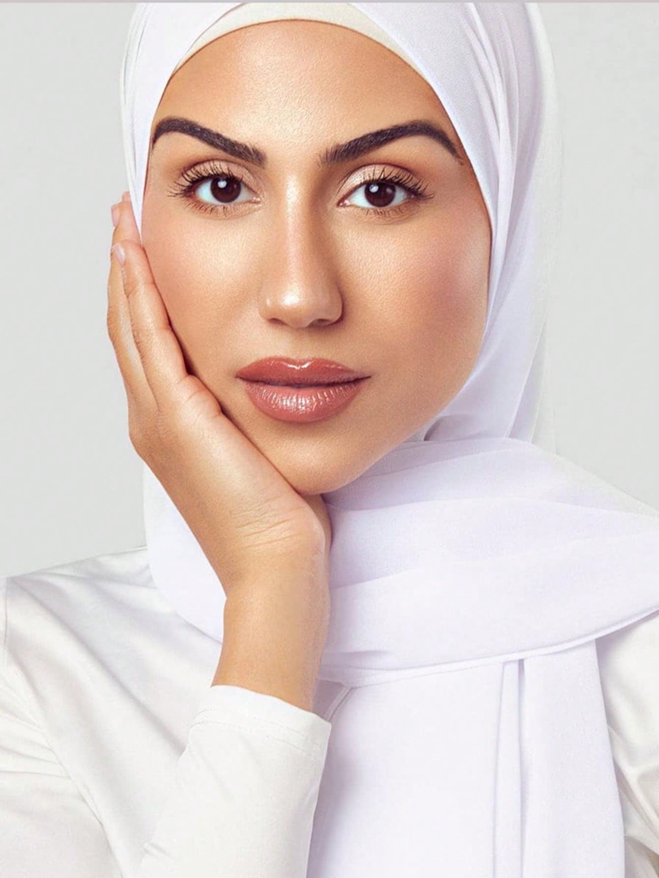 2PCS Women Turban Scarf Set