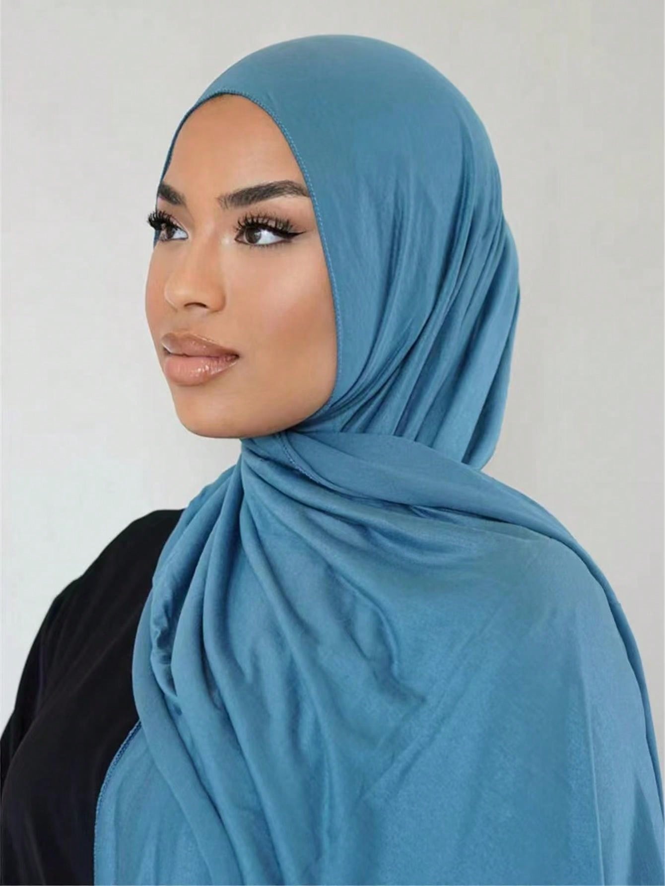 Soft Solid Color Hijab