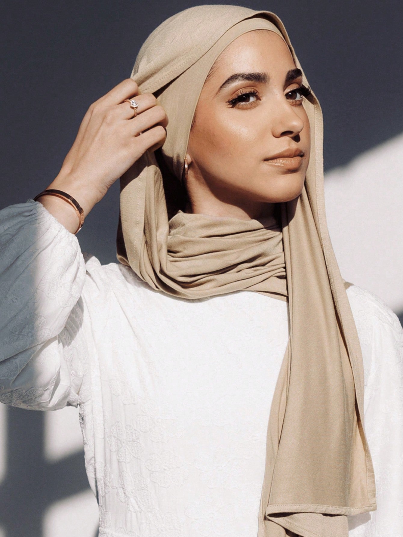 2PCS Jersey Hijab Underscarf Set