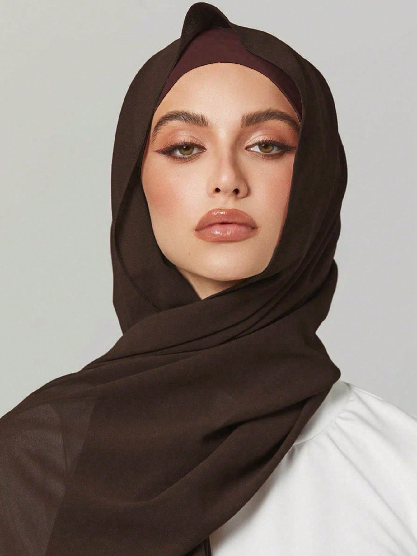 2PCS Women Turban Scarf Set
