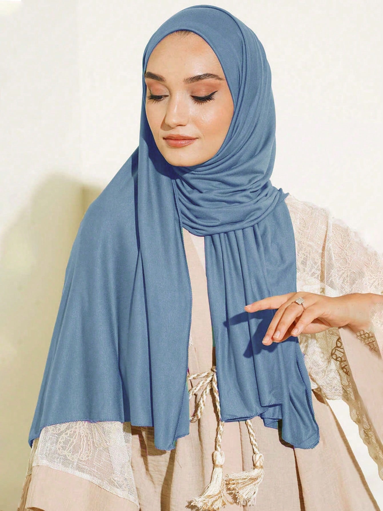 Large Elegant Women Hijab Scarf