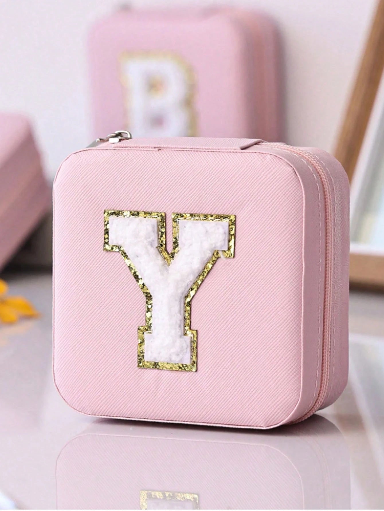 Personalized A-Z Travel Jewelry Box