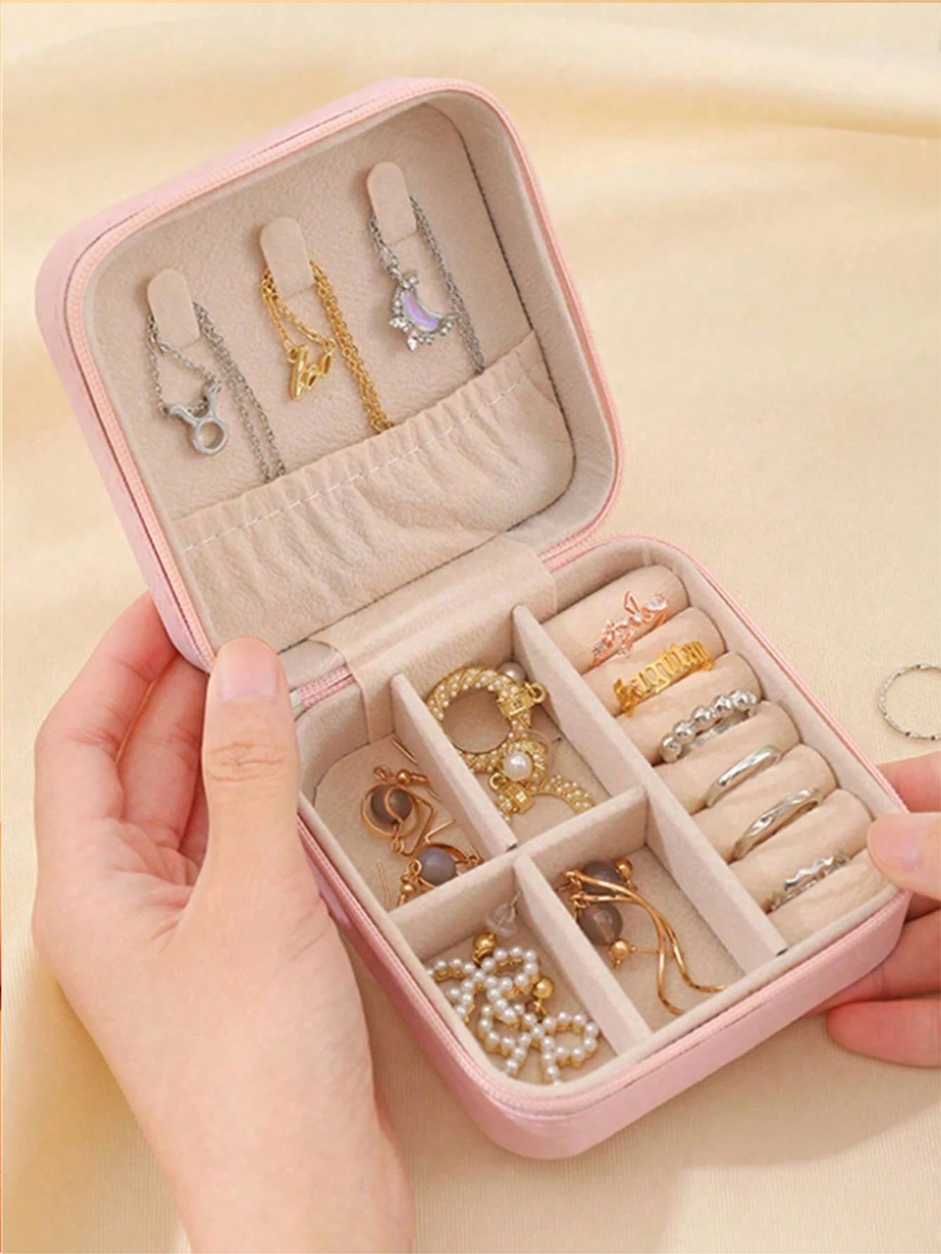 Personalized A-Z Travel Jewelry Box