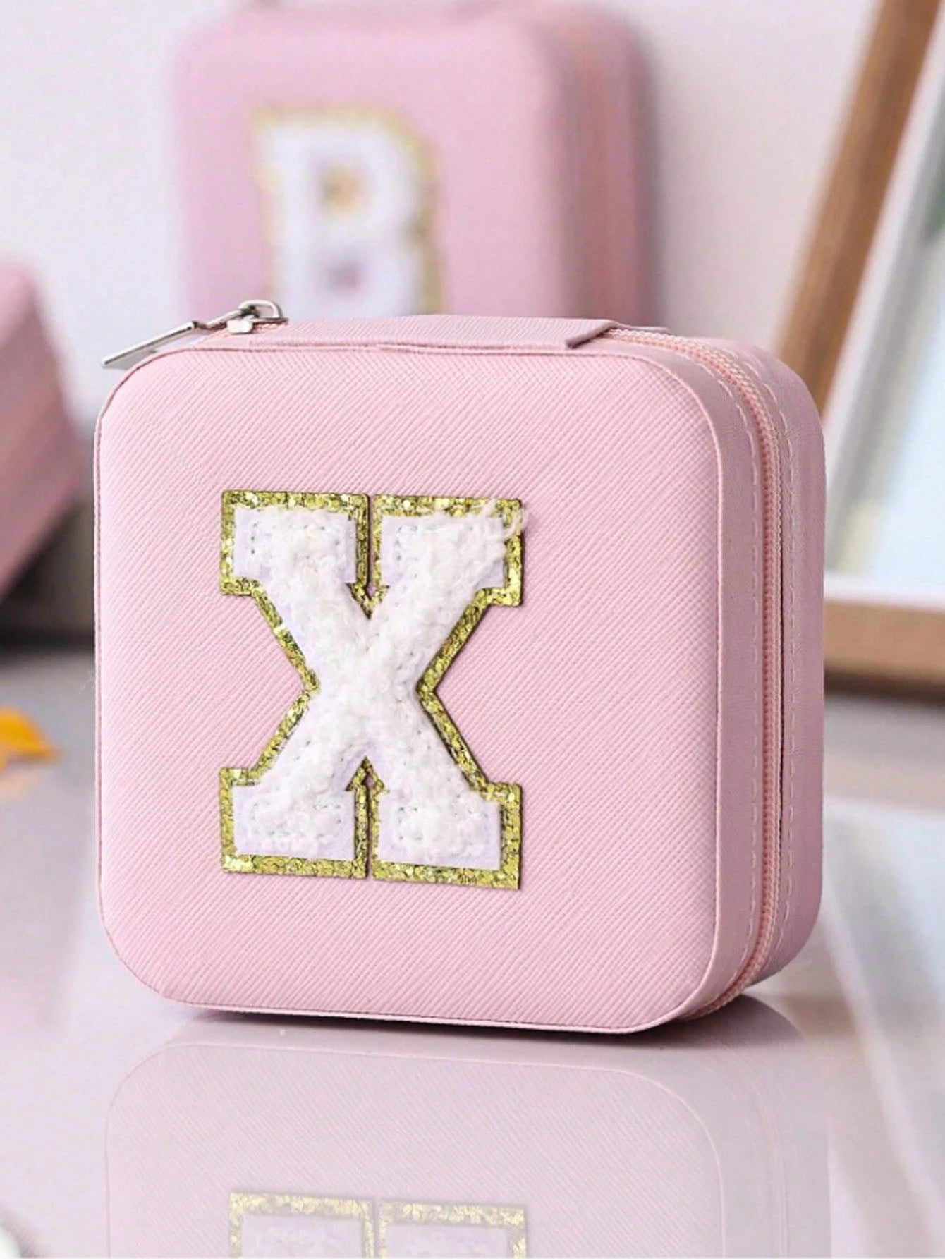 Personalized A-Z Travel Jewelry Box
