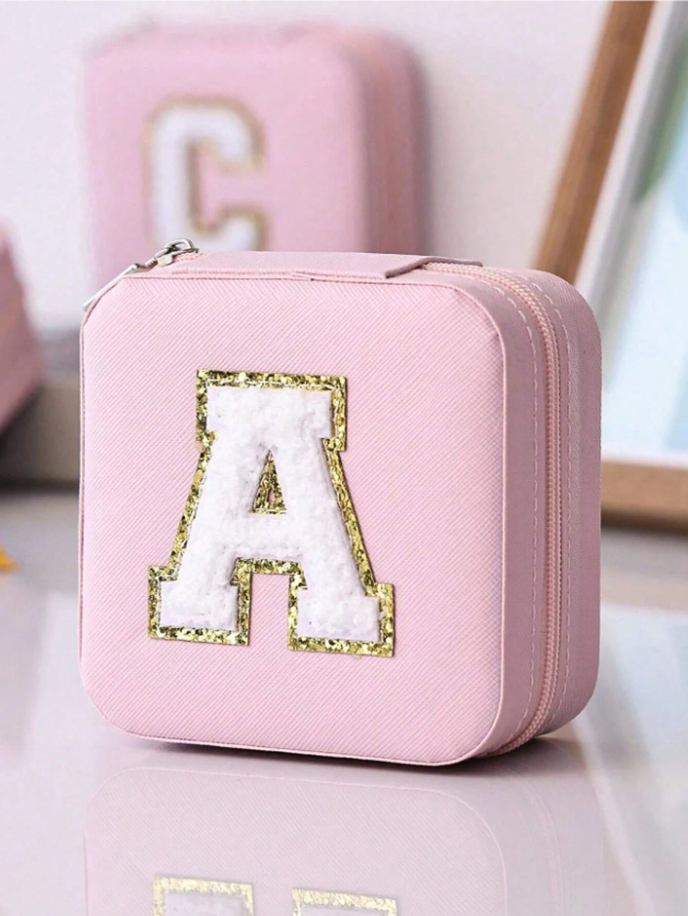 Personalized A-Z Travel Jewelry Box