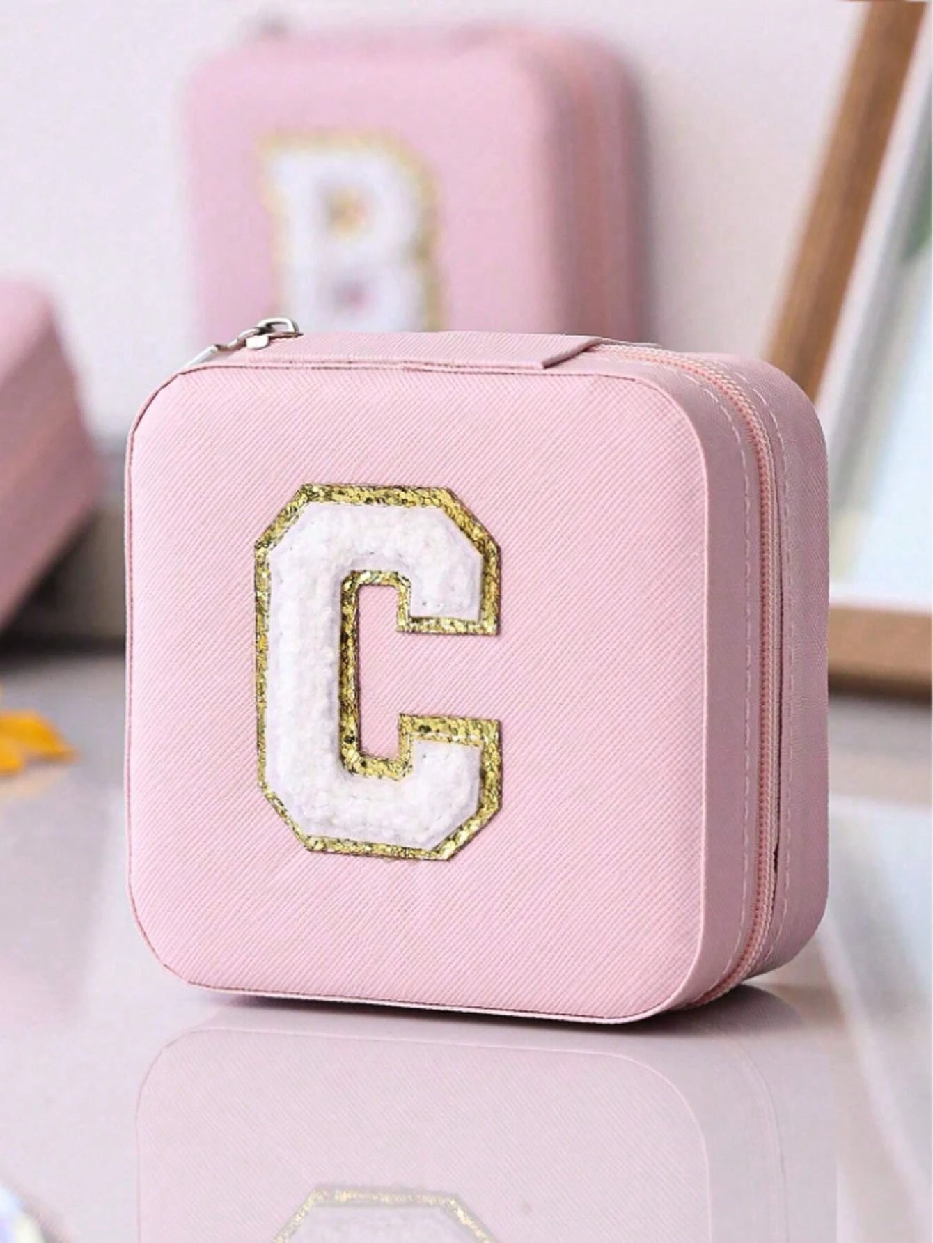 Personalized A-Z Travel Jewelry Box
