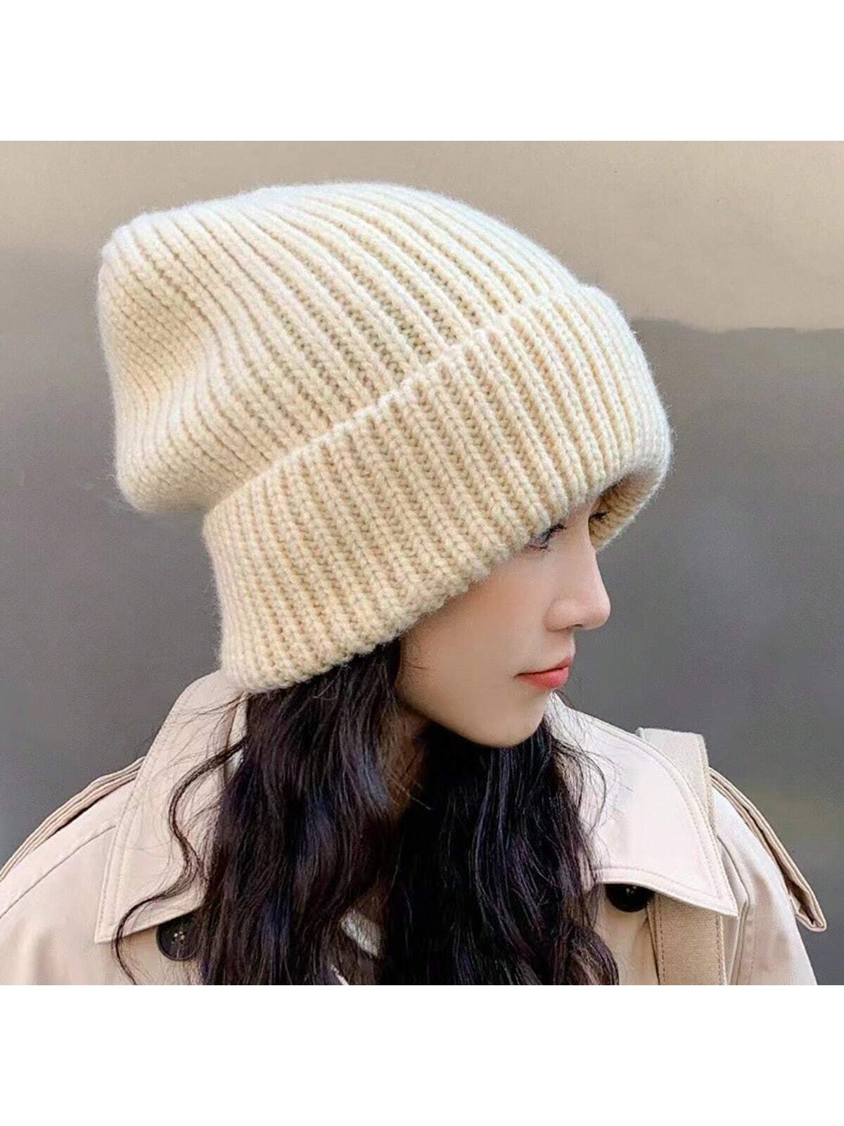 Ladies Chunky Knit Beanie