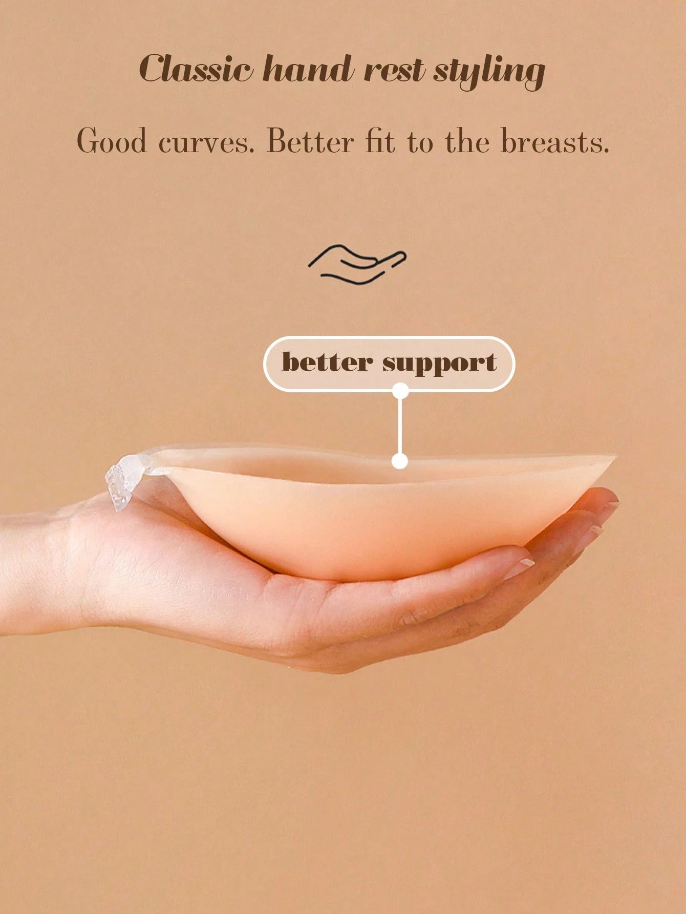Waterproof Silicone Sticky Bra Women