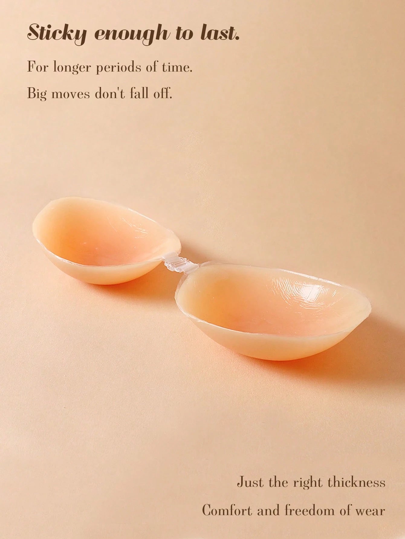 Waterproof Silicone Sticky Bra Women