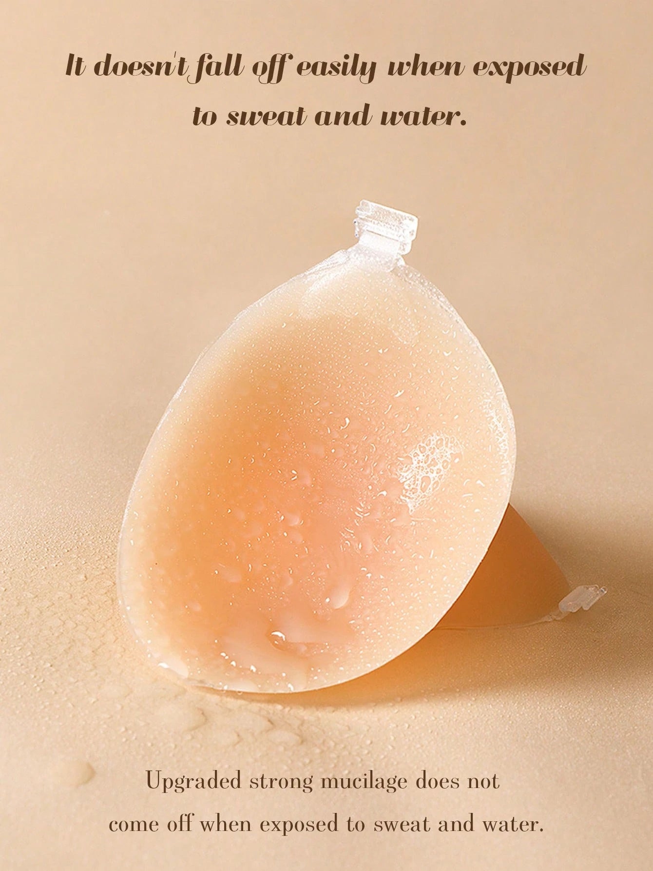 Waterproof Silicone Sticky Bra Women