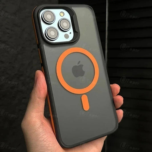 Magnetic iPhone Case Hard Cover